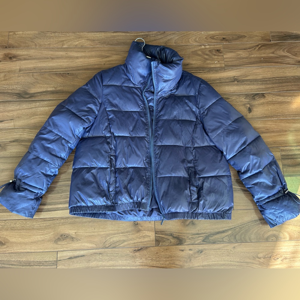 LOFT Indigo Puffer Jacket